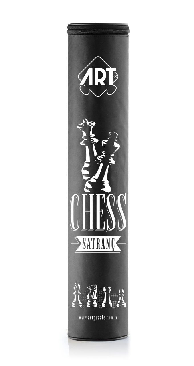Art Satranç Takımı Turnuva Tipi Bez Çantalı