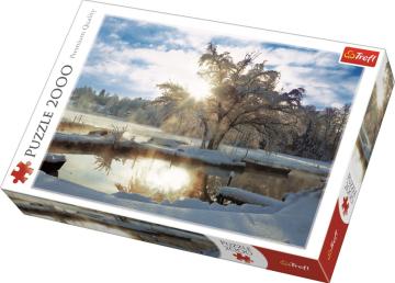 Trefl Puzzle Dawn At Lake 2000 Parça Puzzle