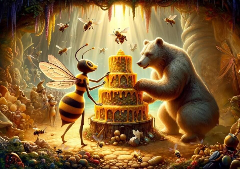 Art Çocuk Bal Pastası 100 Parça Puzzle