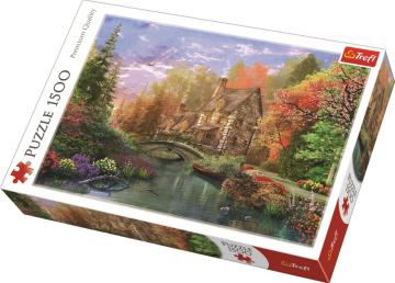 Trefl Puzzle Cottage By The Lake 1500 Parça Puzzle