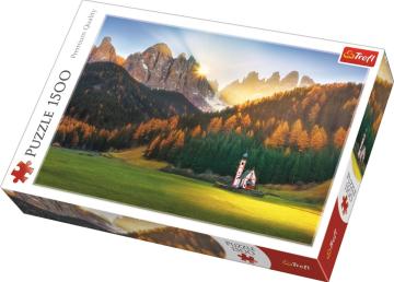 Trefl Puzzle Church In Dolomites 1500 Parça Puzzle