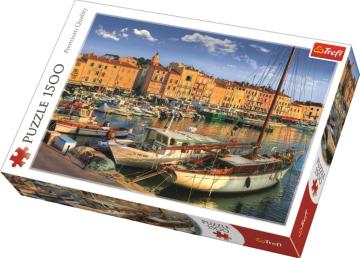 Trefl Puzzle Old Port On Saint  Tropes, France 1500 Parça Puzzle