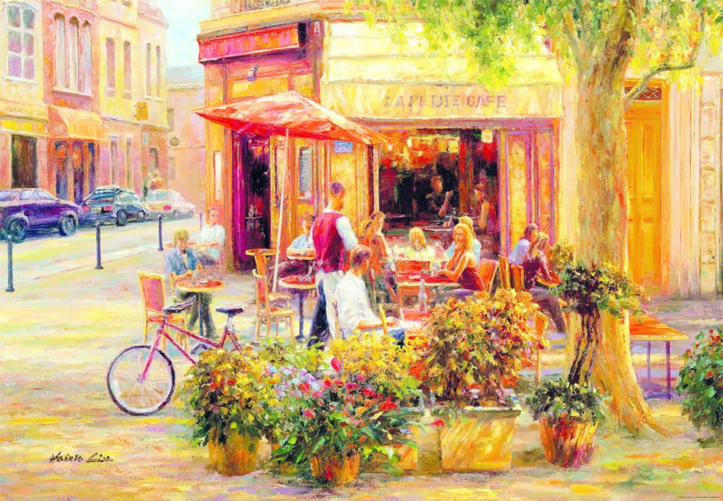 Educa Puzzle Corner Cafe 2000 Parça Puzzle