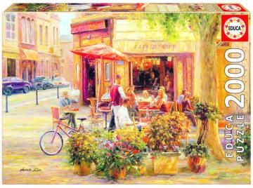 Educa Puzzle Corner Cafe 2000 Parça Puzzle