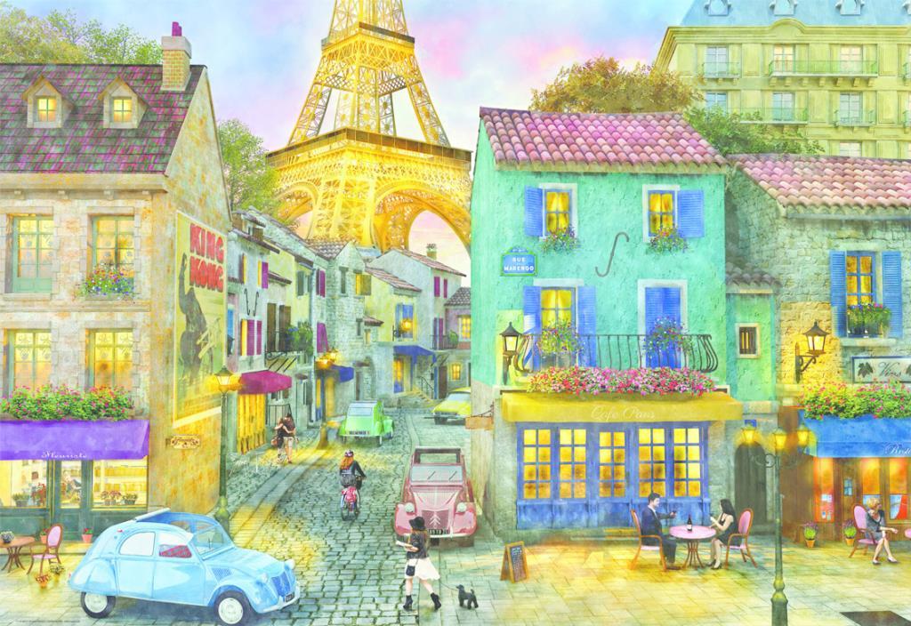 Educa Puzzle Paris Streets 1500 Parça Puzzle