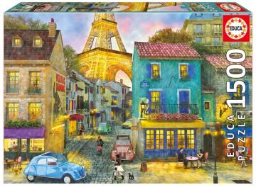 Educa Puzzle Paris Streets 1500 Parça Puzzle