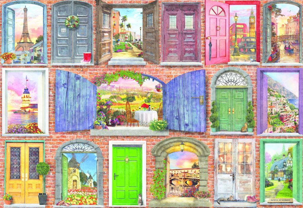 Educa Puzzle Doors Of Europe 1500 Parça Puzzle