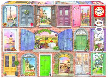 Educa Puzzle Doors Of Europe 1500 Parça Puzzle