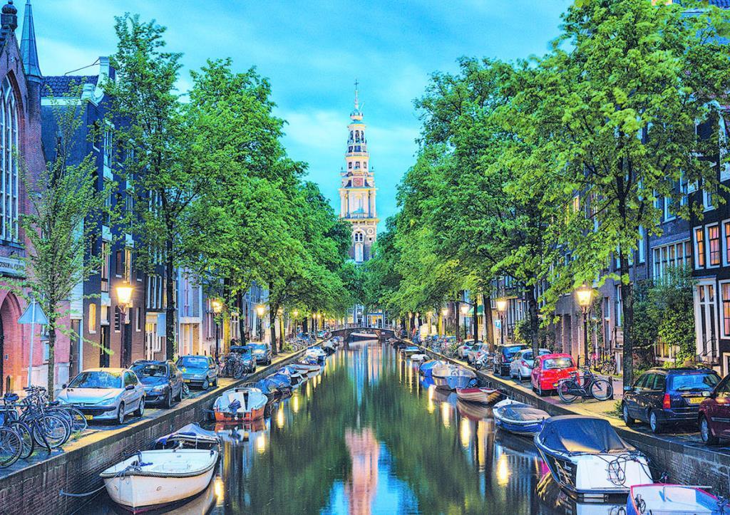 Educa Puzzle Amsterdam Canal At Dusk 1500 Parça Puzzle