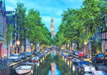Educa Puzzle Amsterdam Canal At Dusk 1500 Parça Puzzle