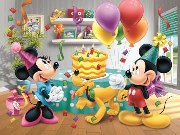 Trefl Puzzle Mickey Mouse & Friends Birthday Cake 30 Parça Yapboz