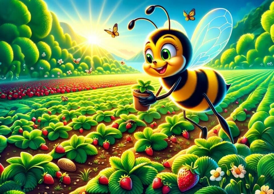 Art Çocuk Çiftçi Arı 25 Parça Puzzle