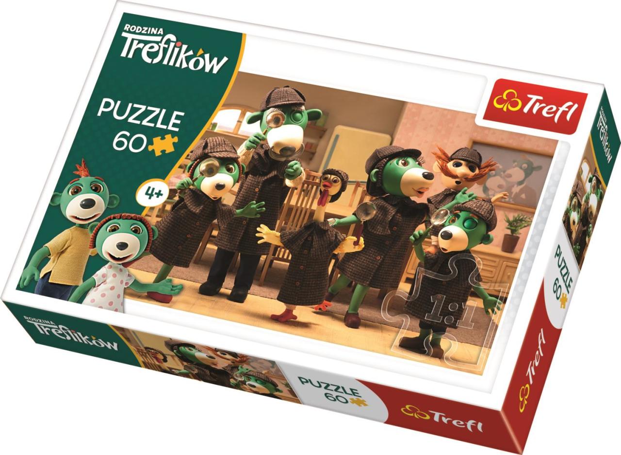 Trefl Puzzle On The Trail, Treflik Family 60 Parça Yapboz