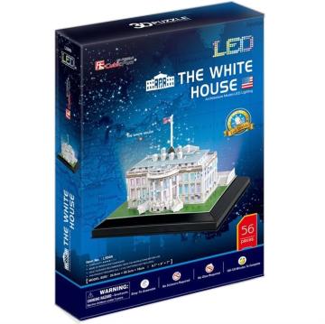 Cubic Fun Beyaz Saray - ABD  (Led Işıklı)