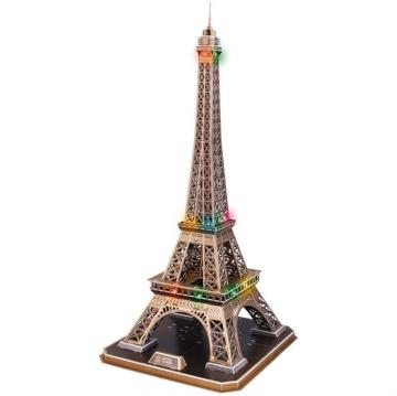 Cubic Fun Eiffel Kulesi - Fransa (Led Işıklı)
