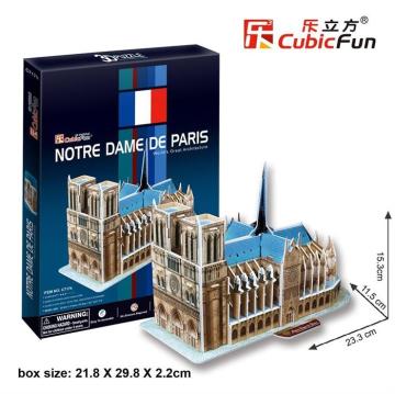 Cubic Fun Notre Dame Kilisesi - Fransa