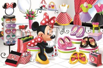 Trefl Puzzle Minnie Crazy Shopping 60 Parça Yapboz
