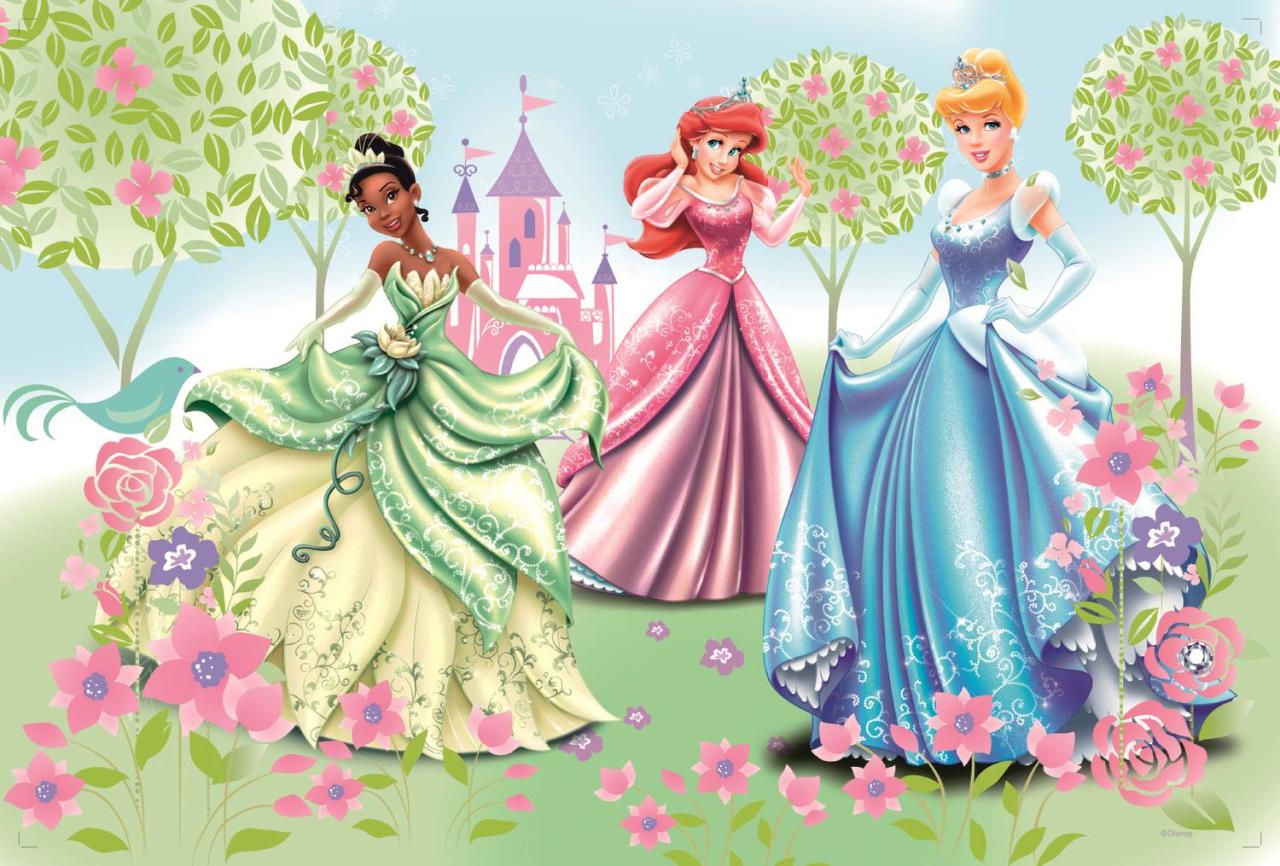 Trefl Puzzle Princess Stroll Through The Garden 60 Parça Yapboz