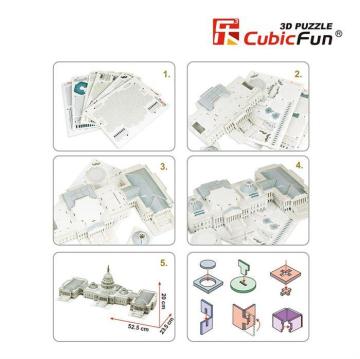 Cubic Fun Capitol Hill Kongre Binası - ABD