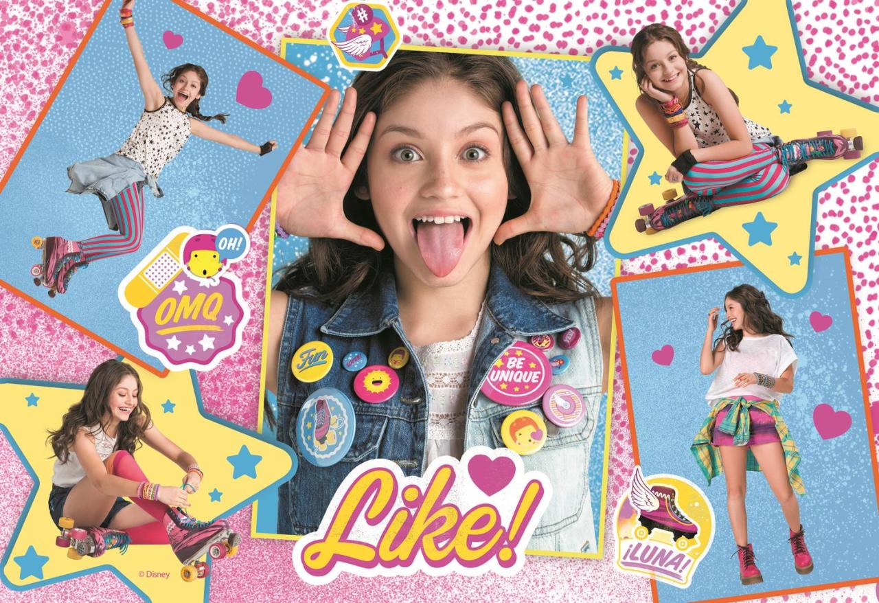 Trefl Puzzle Soy Luna Luna Collage 100 Parça Yapboz