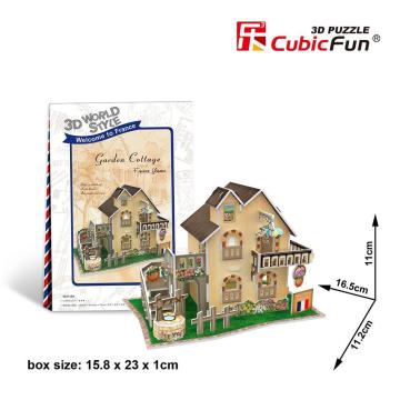 Cubic Fun Fransız Garden Kulübesi