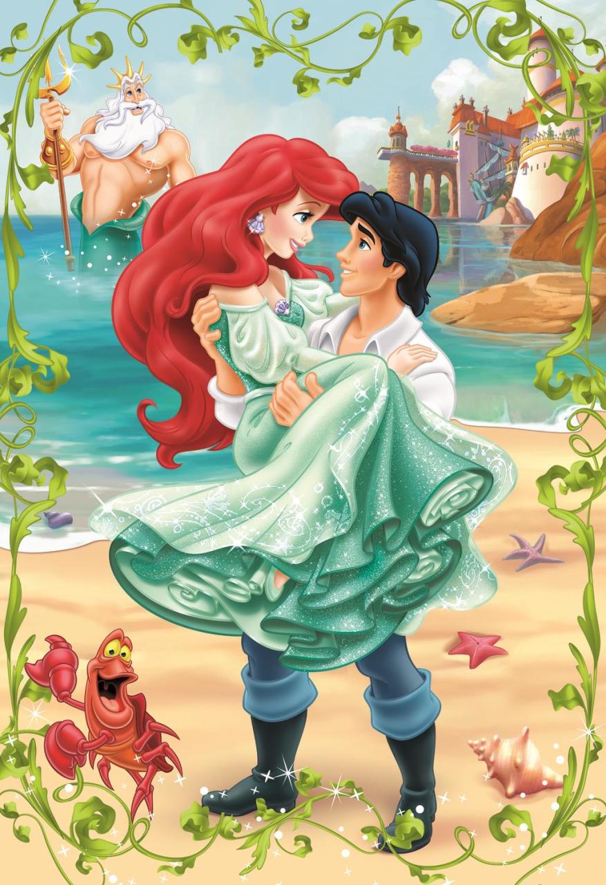 Trefl Puzzle Princess Meeting At The Beach 100 Parça Yapboz