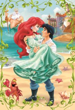 Trefl Puzzle Princess Meeting At The Beach 100 Parça Yapboz