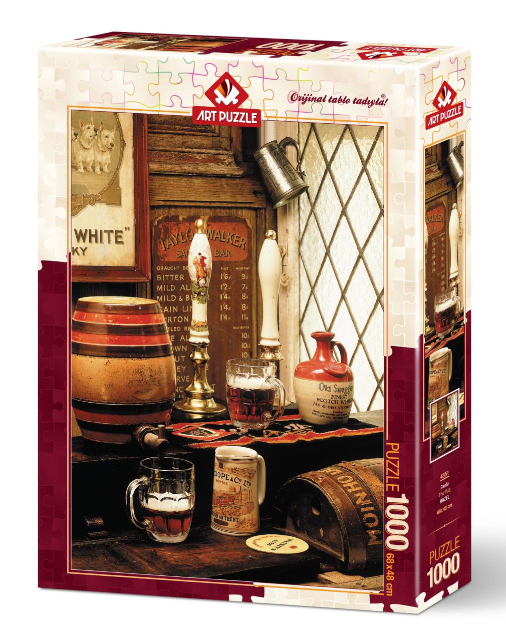 Art Puzzle Barda 1000 Parça Puzzle