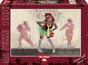 Art Puzzle Şeytan Mı? Melek Mi? 1000 Parça Puzzle