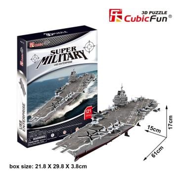 Cubic Fun USS Enterprise Uçak Gemisi