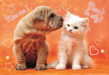 Trefl Puzzle Hugs And Kisses 100 Parça Yapboz