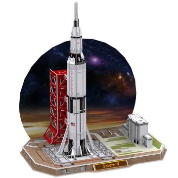 Cubic Fun Saturn V Roket