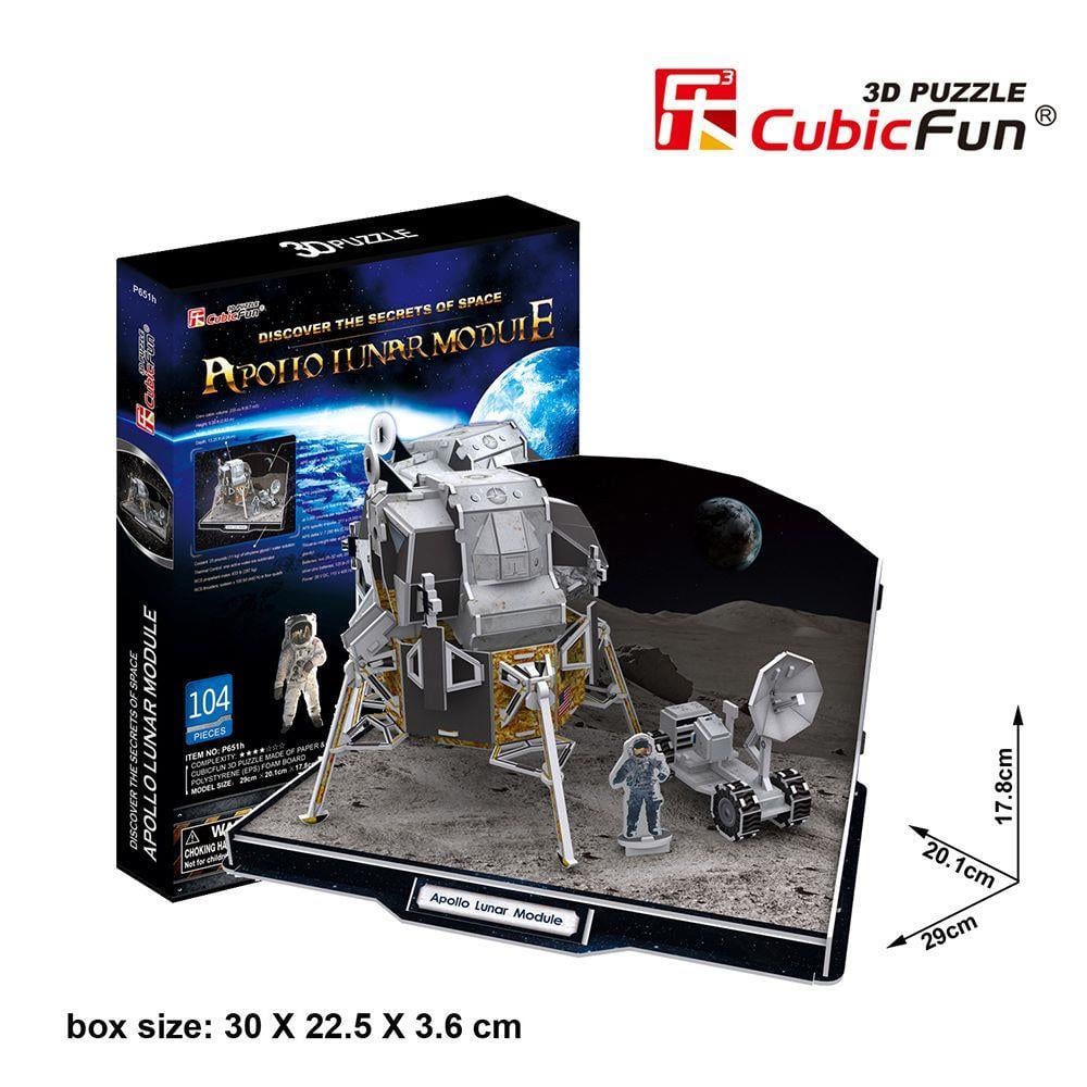 Cubic Fun Apollo Lunar Ay Modülü