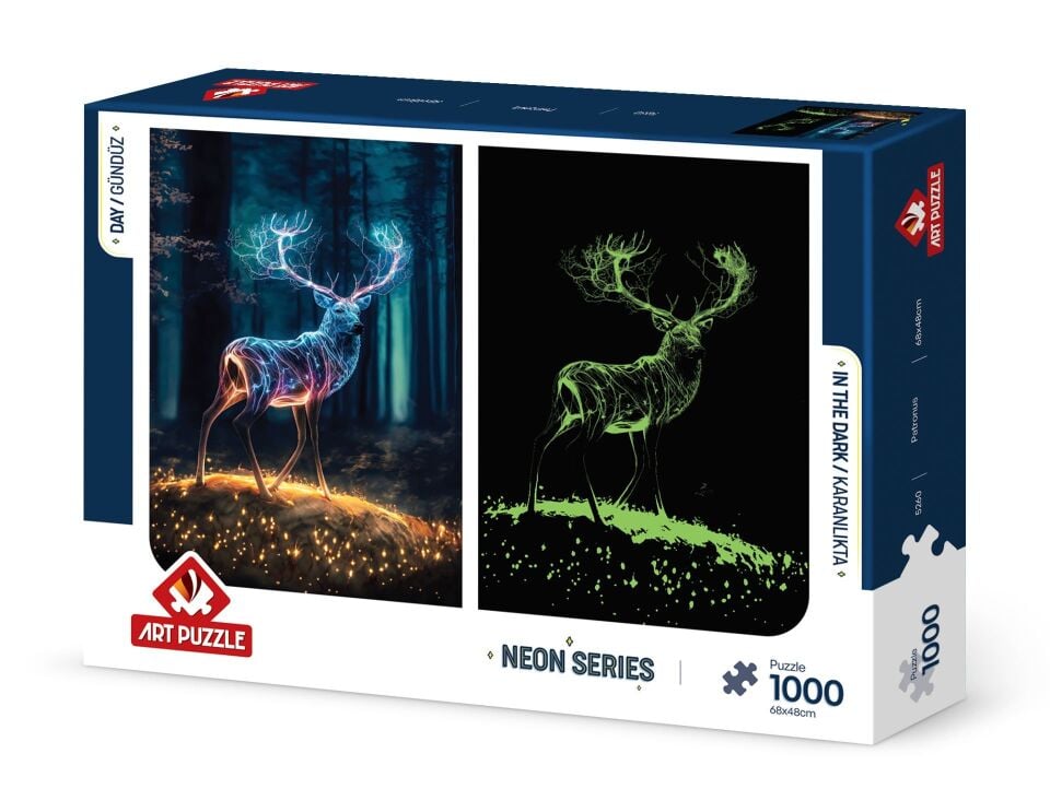 Art Puzzle Patronus 1000 Parça Neon Puzzle