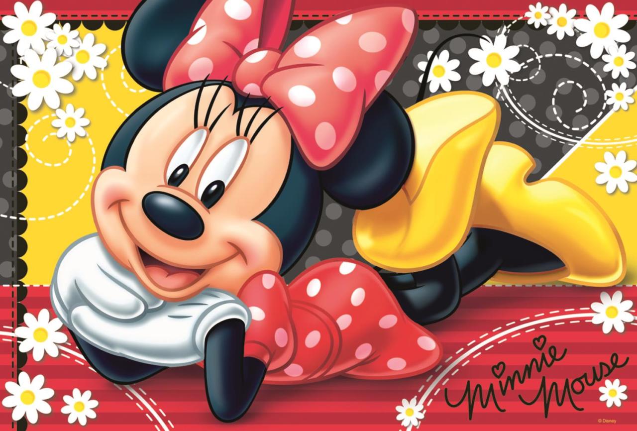 Trefl Puzzle Happy Minnie 100 Parça Yapboz