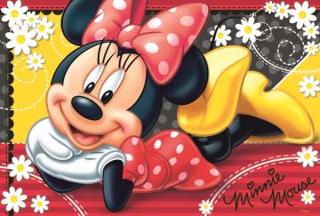 Trefl Puzzle Happy Minnie 100 Parça Yapboz