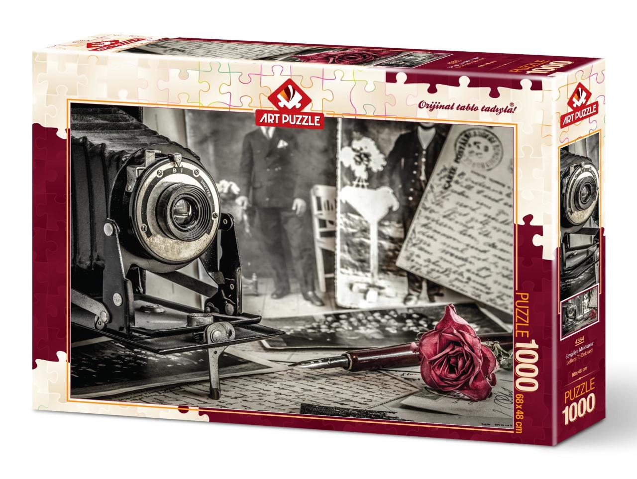 Art Puzzle Sevgiliye Mektuplar 1000 Parça Puzzle