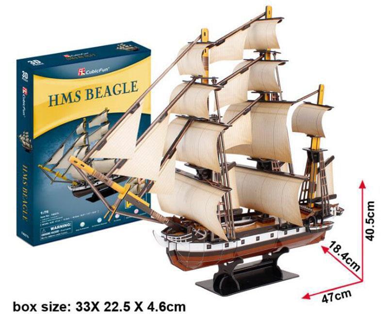 Cubic Fun HMS Beagle Gemisi