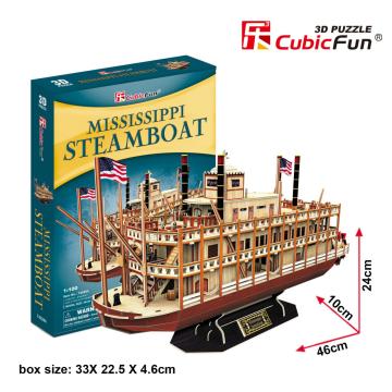 Cubic Fun Mississippi Buharlı Gemisi