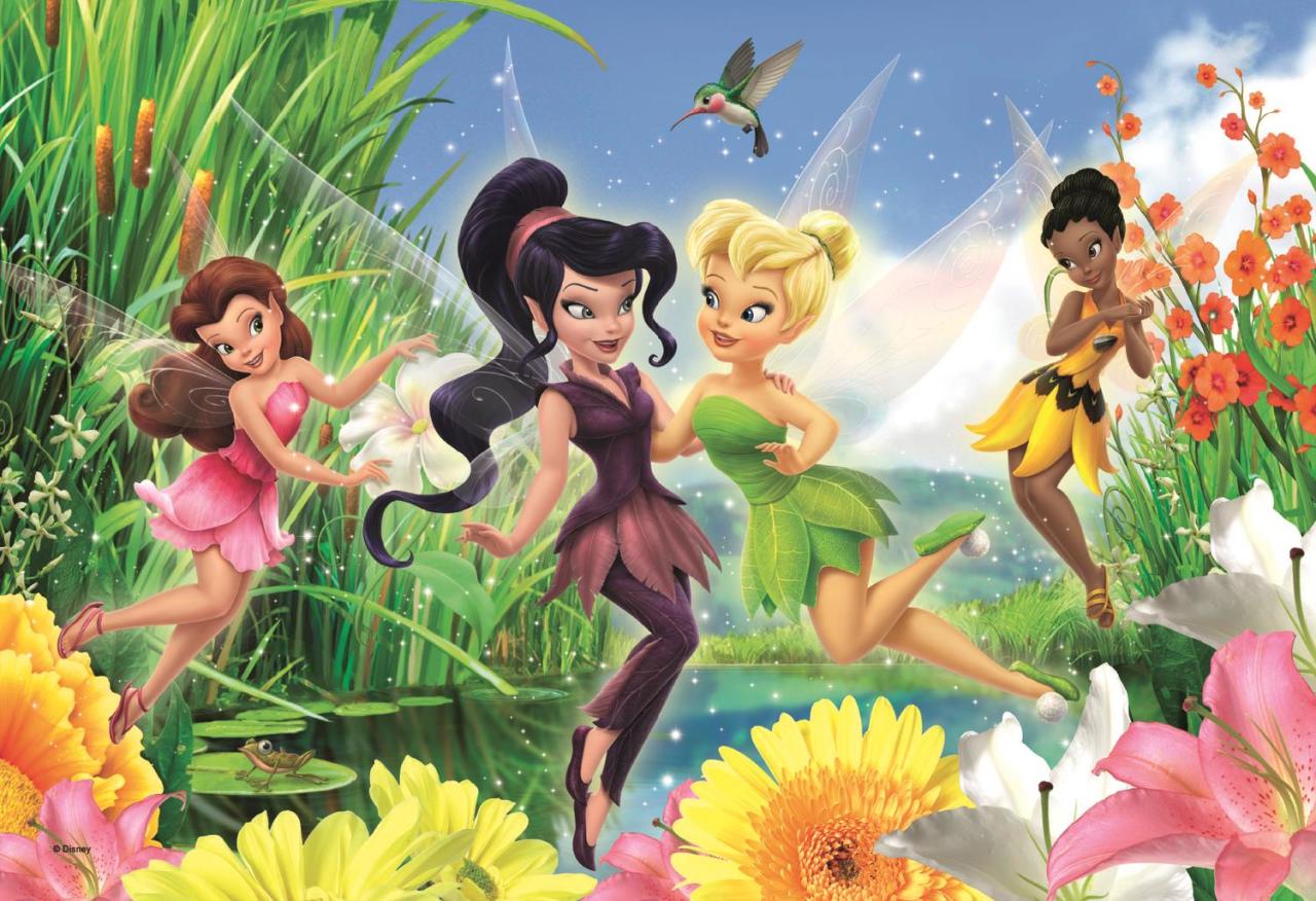 Trefl Puzzle Cheerfull Fairies 100 Parça Yapboz