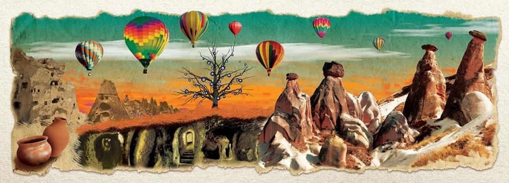 Art Puzzle Nevsehir  1000 Parça Panorama Puzzle