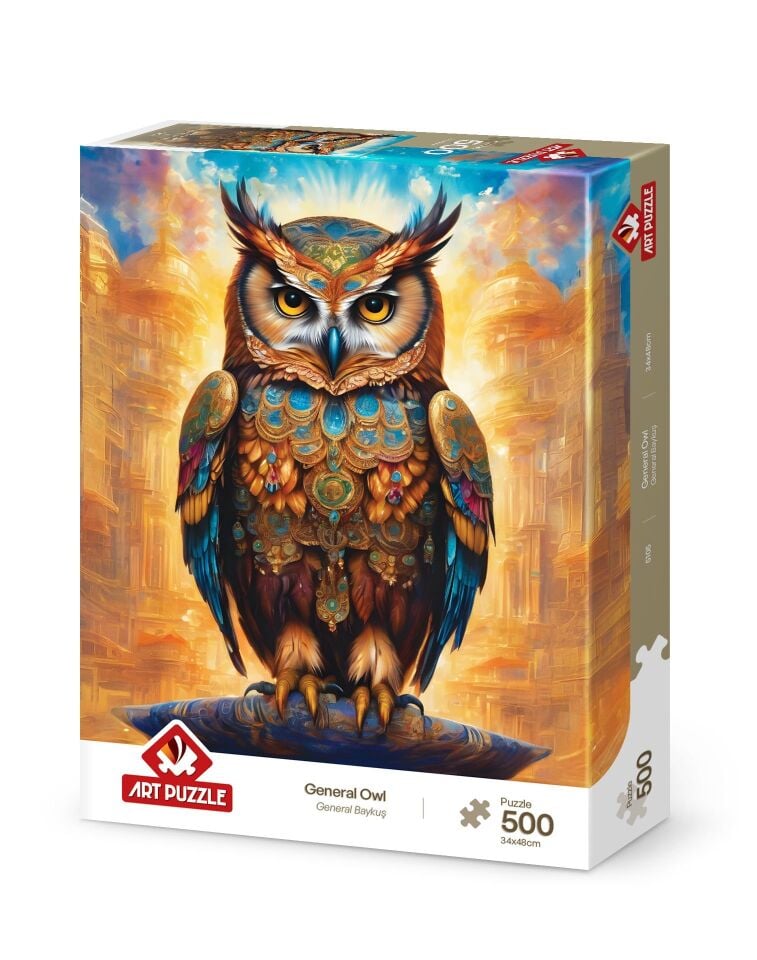Art Puzzle General Baykuş 500 Parça Puzzle