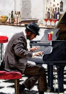 Art Puzzle Piyanist 1500 Parça Puzzle