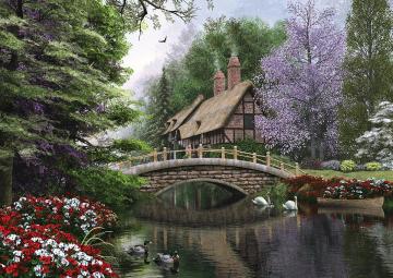 Art Puzzle Taş Köprü 1500 Parça Puzzle
