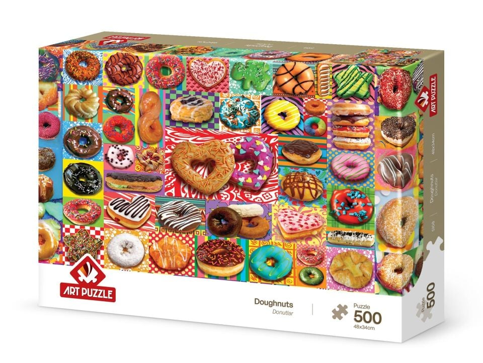 Art Puzzle Donutlar 500 Parça Puzzle