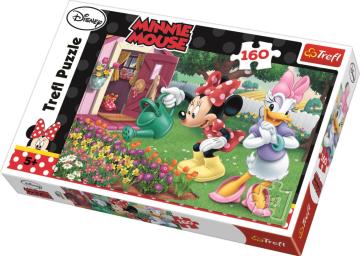 Trefl Puzzle Minnie Watering 160 Parça Yapboz