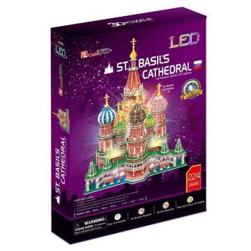 Cubic Fun St. Basil's Katadrali - Rusya (Led Işıklı)