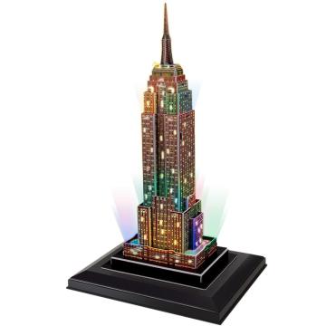 Cubic Fun Empire State Binası - ABD (Led Işıklı)