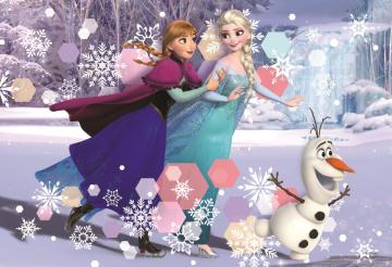 Trefl Puzzle Frozen Ice Skating 160 Parça Yapboz