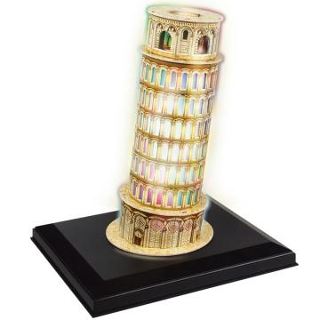 Cubic Fun Pisa Kulesi - İtalya (Led Işıklı)